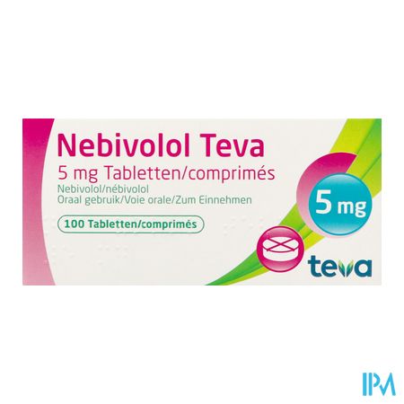 Nebivolol Teva Comp 100 X 5mg 3