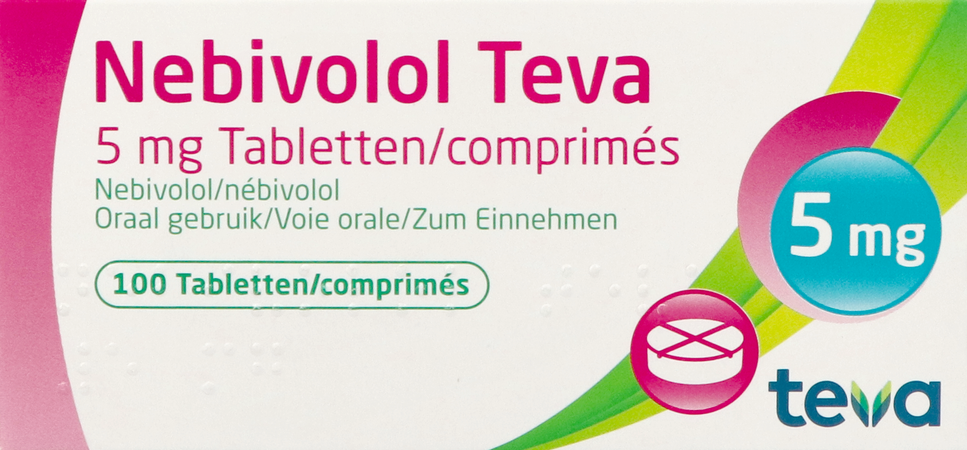 Nebivolol Teva Comp 100 X 5mg 3