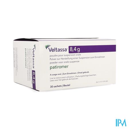 Veltassa 8,4g Pdr Voor Drinkbare Susp Zakje 30