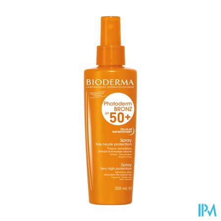 Bioderma Photoderm Bronz Spf50+ Spray Lichaam200ml