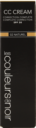 Couleurs De Noir Cc Cream Spf30 02 Naturel 30ml 1