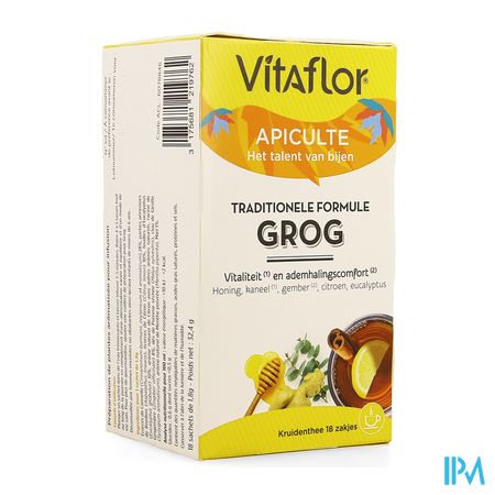 Vitaflor Grog Traditionele Formule Zakje 18