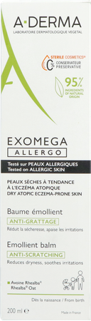 Aderma Exomega Allergo Emolierende Balsem 200ml 4