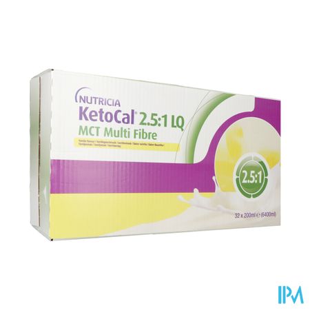 Ketocal 2:5:1 Lq Mct Multi Fibre 32x200ml