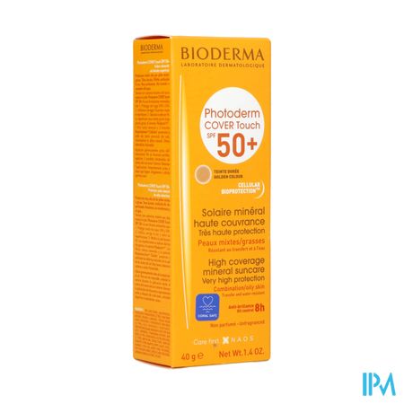 Bioderma Photoderm Cover Touch Goud Spf50+ Tb 40g