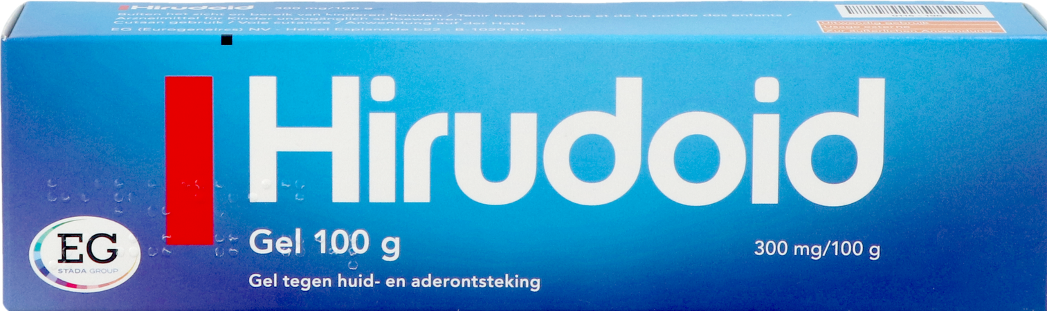 Hirudoid 300 Mg/100 G Gel  100 G 2