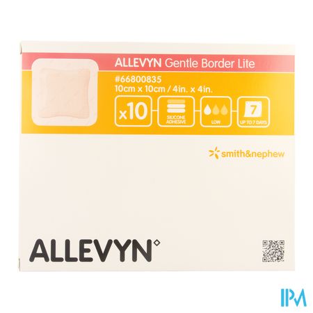 Allevyn Gentle Border Lite 10,0x10,0cm 10 66800835 2