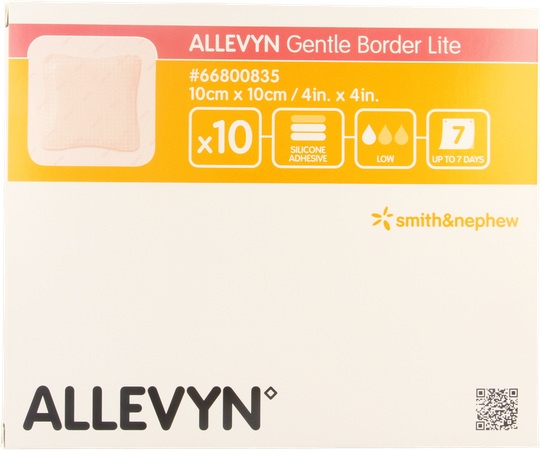 Allevyn Gentle Border Lite 10,0x10,0cm 10 66800835 2
