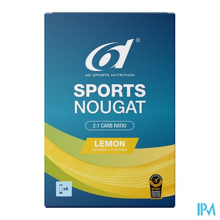 6d Sports Nougat Lemon 6x35g 1