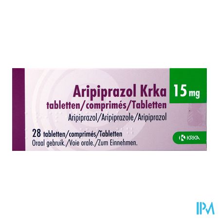 Aripiprazol Krka 15mg Comp 28 X 15mg 2