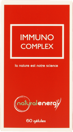 Natural Energy Immuno Complex Caps 60 3