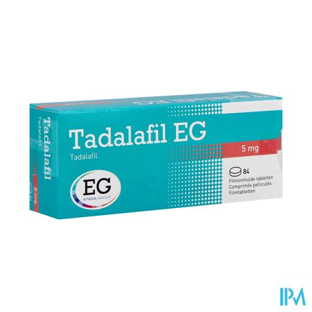 Tadalafil EG  5Mg Filmomh Tabl  84 X  5Mg