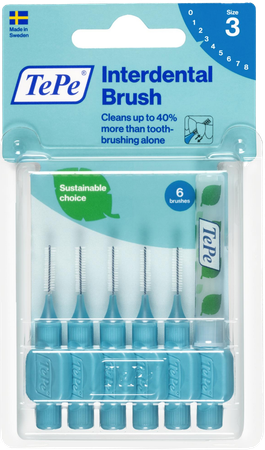 Tepe Interdental Brush 0,60mm Blue 6 3
