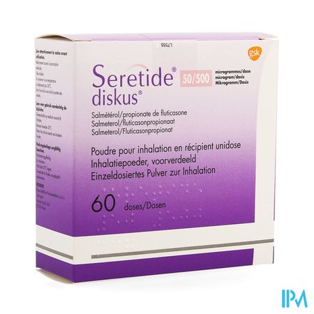 Seretide Diskus Dos 60 50mcg/500mcg