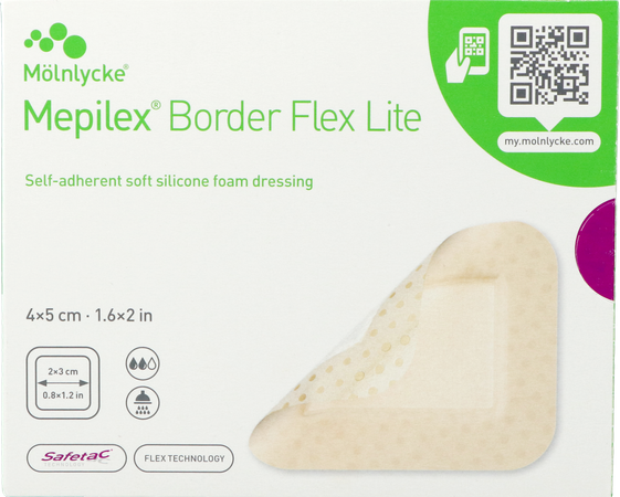 Mepilex Border Flex Lite 4cmx5cm 10 581050 1