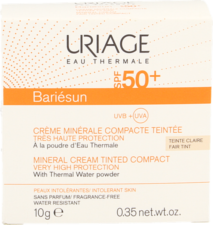 Uriage Bariesun Ip50+ Cr Miner. Comp.licht Pdr 10g 1
