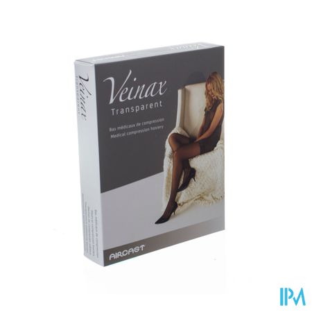 Veinax Hold-ups Transparant 2 Lang Zwart M2