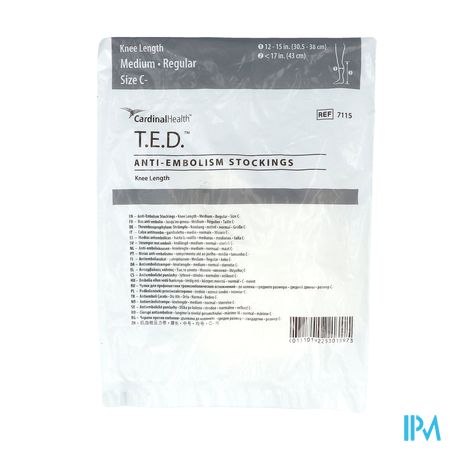 Ted Bas Genou 71150 M Regul Blanc