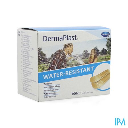 Dermaplast Water Resistant 25x72mm 100 5351522