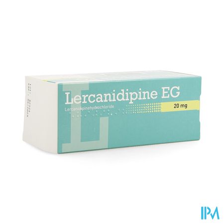 Lercanidipine EG 20 Mg Comp Pell 98 X 20 Mg