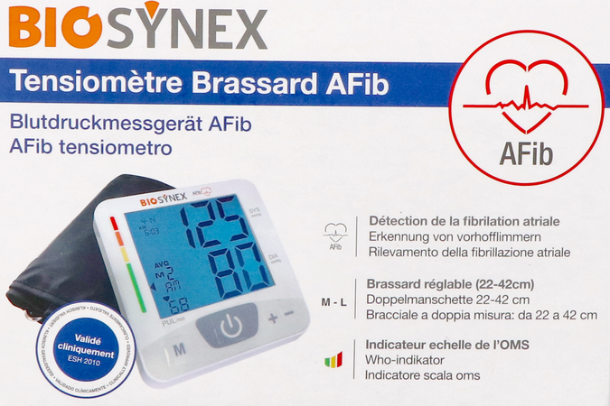 Biosynex Tensiometre Brassard Afib 2