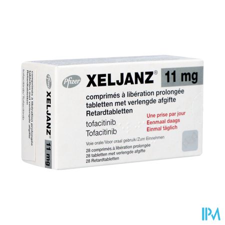 Xeljanz 11mg Verl.afgifte Tabl 28 X 11mg Blister