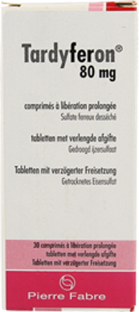 Tardyferon Pi Pharma 80mg Lib.prolongee Comp30 Pip 1