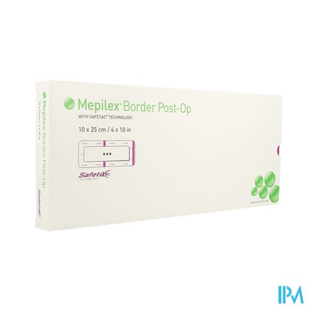 Mepilex Border Post-op Verb 10x25cm 5 496455