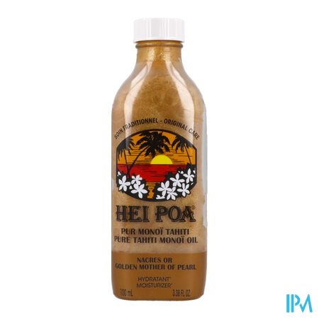 Hei Poa Monoi Ao Nacres Or 100ml 1