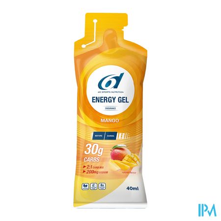 6d Sixd Energy Gel Mango 6x40ml 7