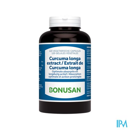 Curcuma Longa Extract Caps 120 Bonusan