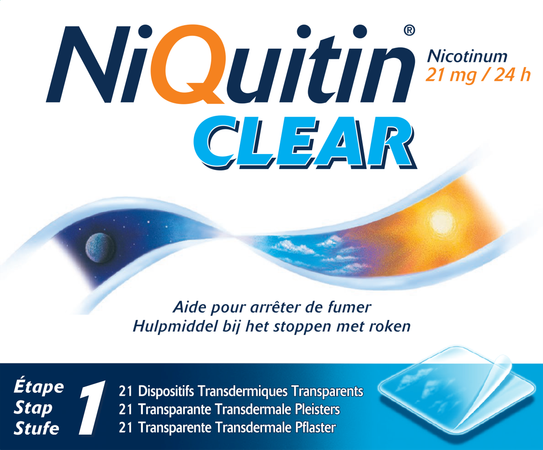 Niquitin Clear Patches 21 X 21mg 4
