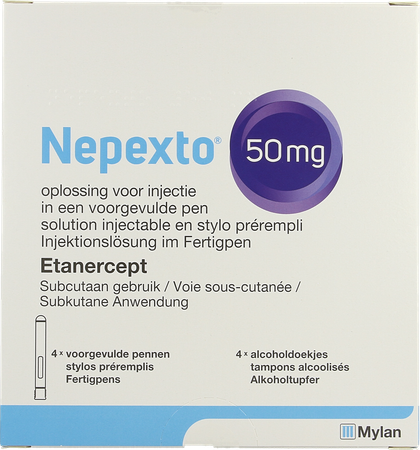 Nepexto 50mg Opl Inj Voorgevulde Spuit 4 1