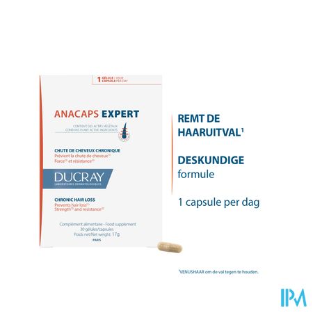 Ducray Anacaps Expert Progres. Haarutival Caps 90 13