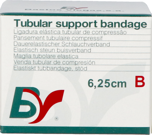 Pharmex Elastisch Buis Steunverband B 6,25cmx1m 2