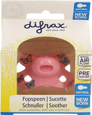 Difrax Fopspeen Natural Newborn Girl 5