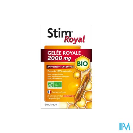 Stim Royal Gelee Royale Bio 2000mg Amp 20