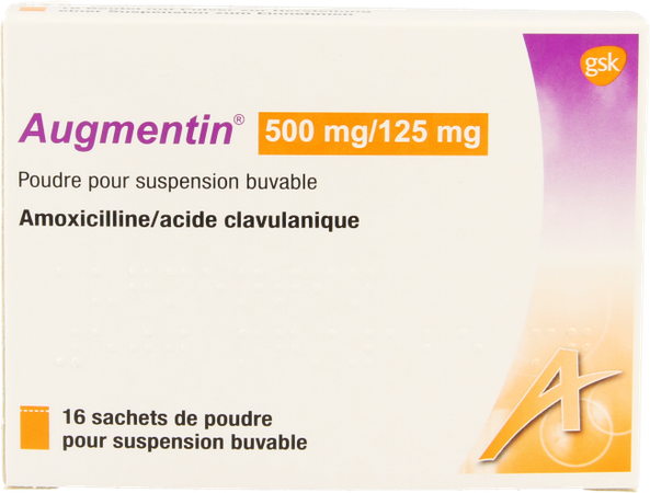 Augmentin Sach 16 X 500mg/125mg 6