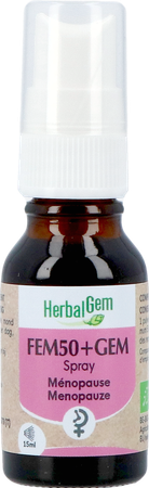 Herbalgem Fem50+ Gem Spray Bio 15ml 2