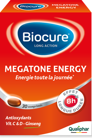 Biocure Megatone Energy La Tabl 30 4