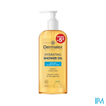 Dermalex Shower Oil Pump Oil 400ml -5€