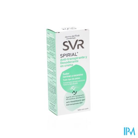 Svr Spirial Deo A/transpirant Creme 50ml