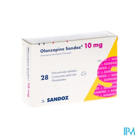 Olanzapine 10mg Sandoz Filmom Tabl 28