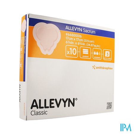 Allevyn Sacrum Verb Hydrocel. 17cm 10 66800016