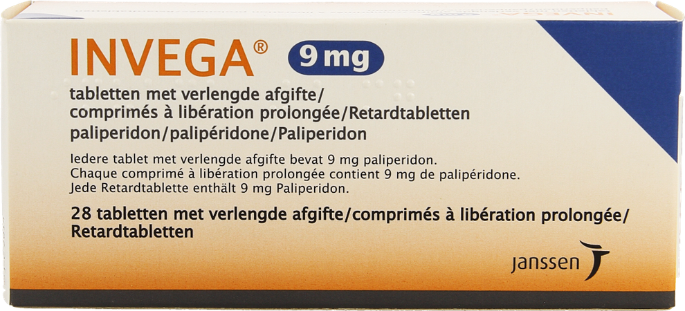 Invega Tabl Retard 28 X 9mg 2