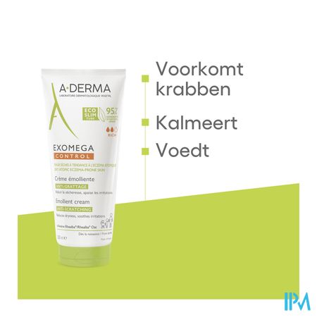 Aderma Exomega Control Creme Emolierend 200ml 9