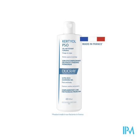 Ducray Kertyol Pso Gel Nettoyant 400ml 23