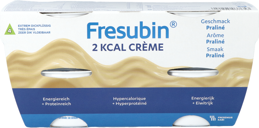 Fresubin 2 Kcal Creme Praline Pot 4x125g 5