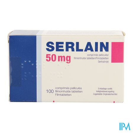 Serlain 50mg Pi Pharma Comp Pell 100 X 50mg Pip 1