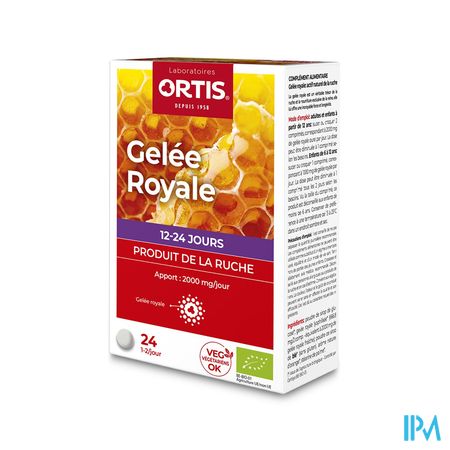 Ortis Gelee Royale Bio Comp A Croquer 24